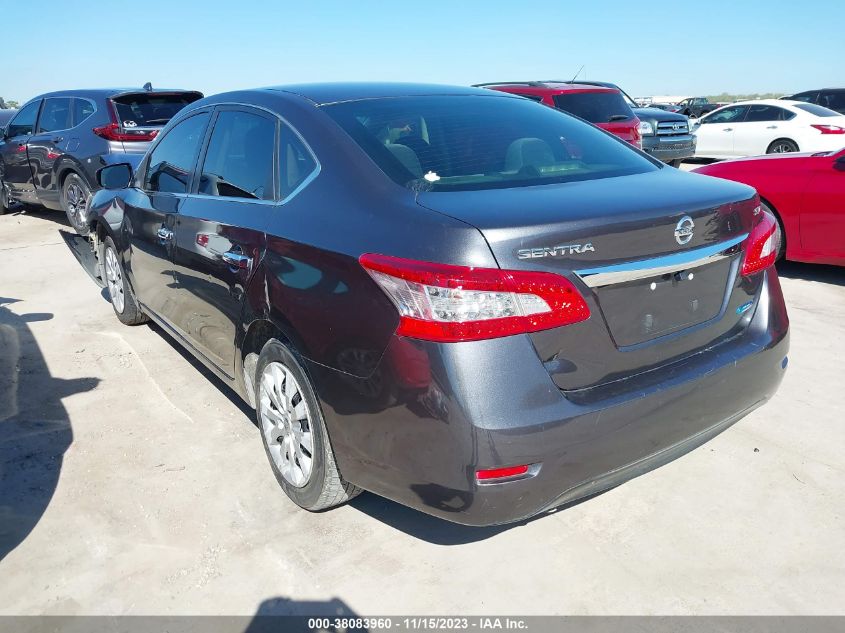 2013 NISSAN SENTRA S/SV/SR/SL - 3N1AB7AP5DL562278