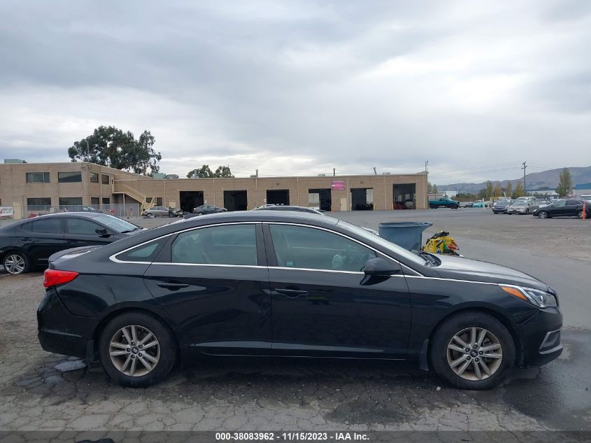 2016 HYUNDAI SONATA SE - 5NPE24AF0GH350168
