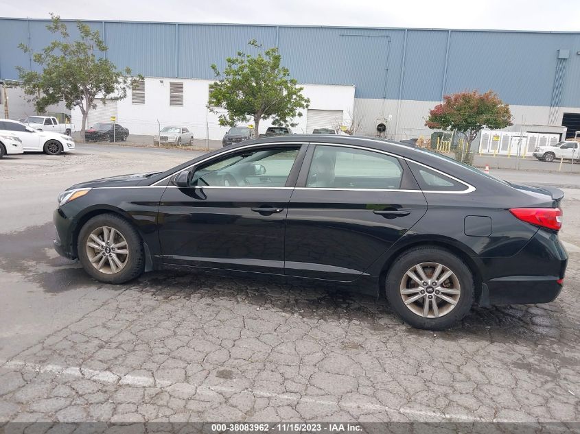 2016 HYUNDAI SONATA SE - 5NPE24AF0GH350168