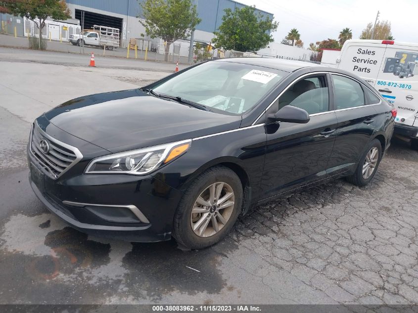 2016 HYUNDAI SONATA SE - 5NPE24AF0GH350168