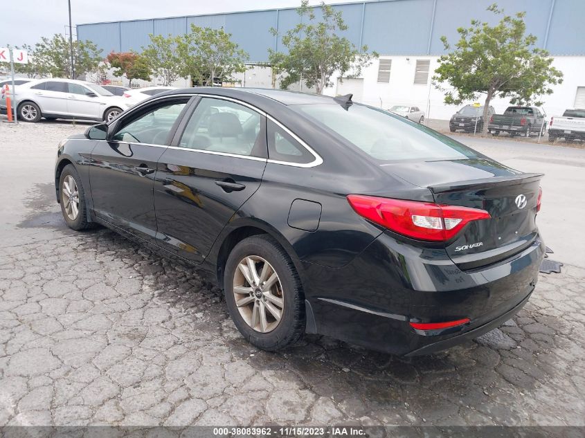 2016 HYUNDAI SONATA SE - 5NPE24AF0GH350168