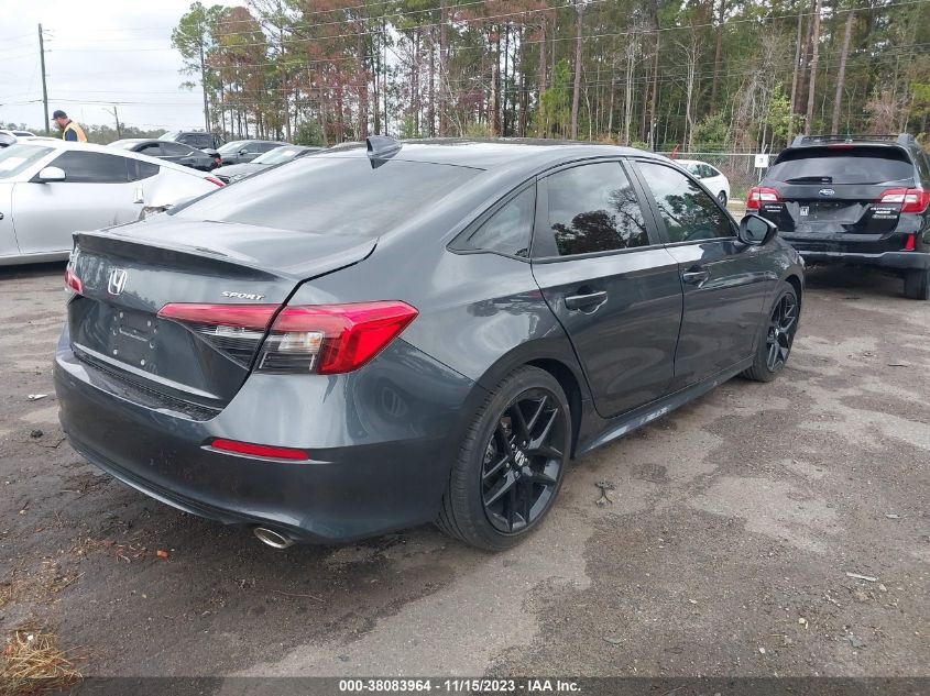 2022 HONDA CIVIC SPORT - 2HGFE2F57NH583133