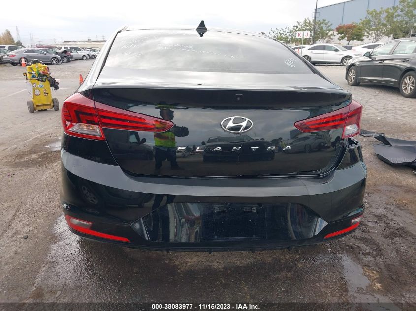 2019 HYUNDAI ELANTRA SEL/VALUE/LIMITED - 5NPD84LF7KH435010