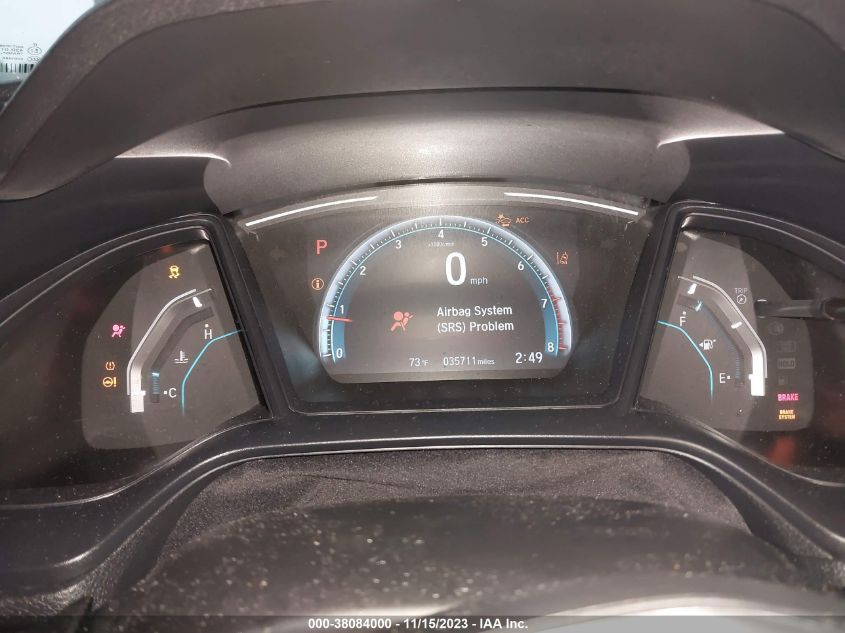 VIN 19XFC2F66LE019060 2020 HONDA CIVIC LX