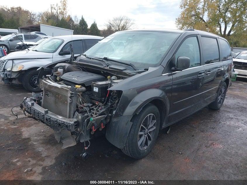 VIN 2C4RDGCG3HR689918 2017 DODGE GRAND CARAVAN SXT
