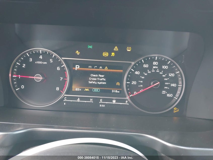 VIN 5XYRL4LC1PG234907 2023 KIA SORENTO S