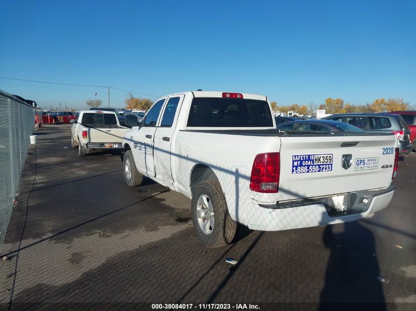 VIN 1C6RR7FG2KS631857 2019 RAM 1500 CLASSIC EXPRESS  4X4 6\4" BOX
