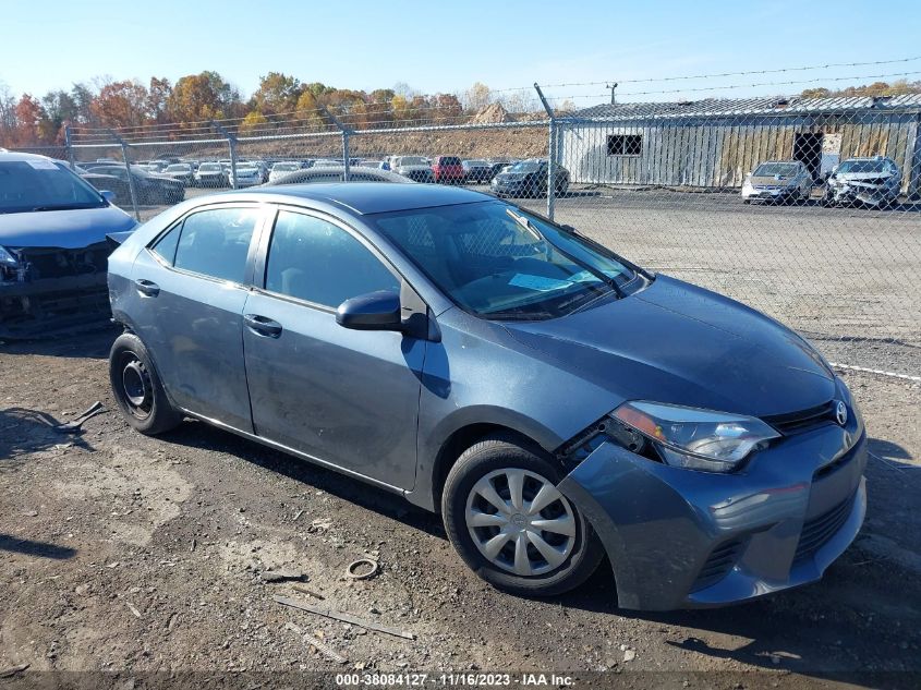 2016 TOYOTA COROLLA L - 2T1BURHE5GC601762