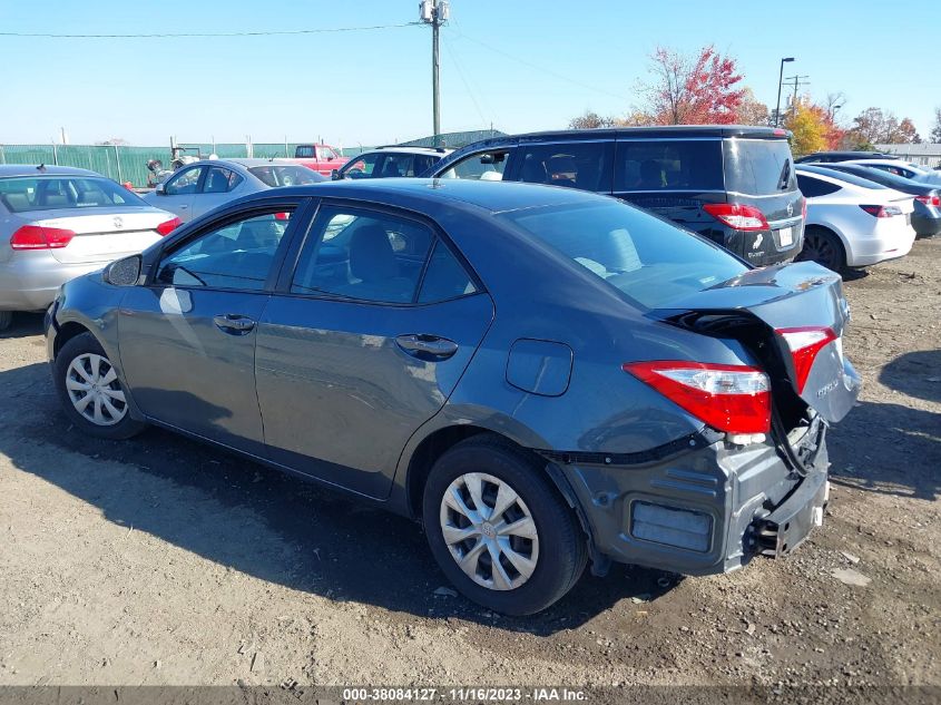 2016 TOYOTA COROLLA L - 2T1BURHE5GC601762