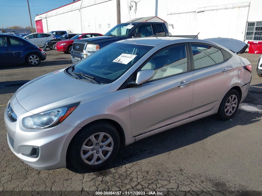 2012 HYUNDAI ACCENT VIN: KMHCT4AE3CU181643