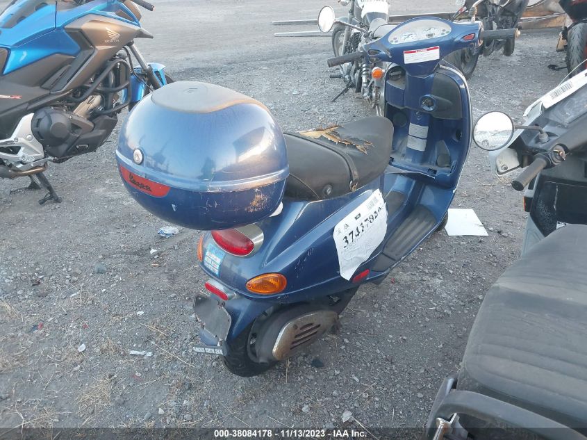 2005 VESPA M198F ZAPM198F655013484