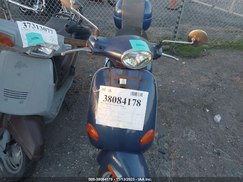 2005 VESPA M198F ZAPM198F655013484