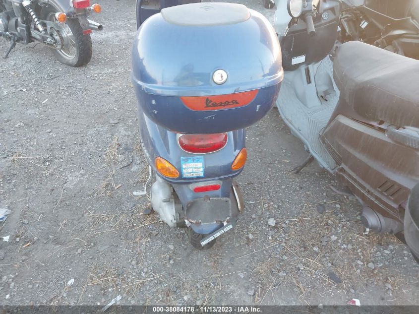 2005 VESPA M198F ZAPM198F655013484