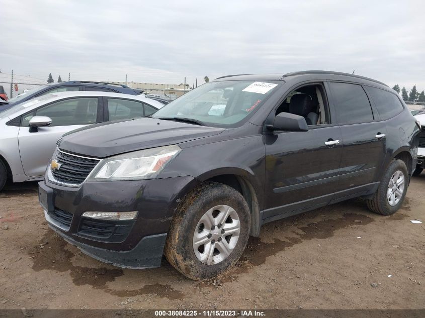 2015 CHEVROLET TRAVERSE LS - 1GNKRFKD9FJ311289