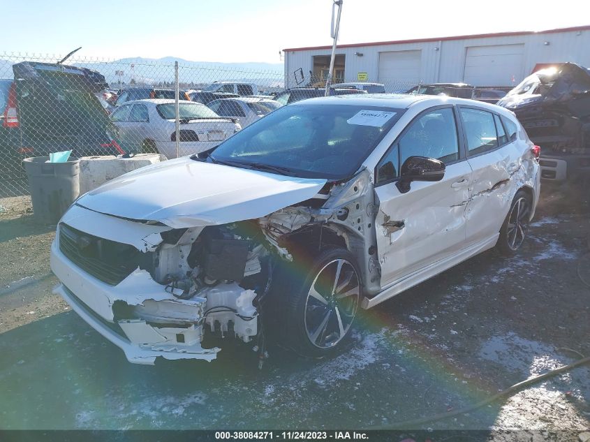 VIN 4S3GTAM67P3701881 2023 SUBARU IMPREZA SPORT 5-DOOR