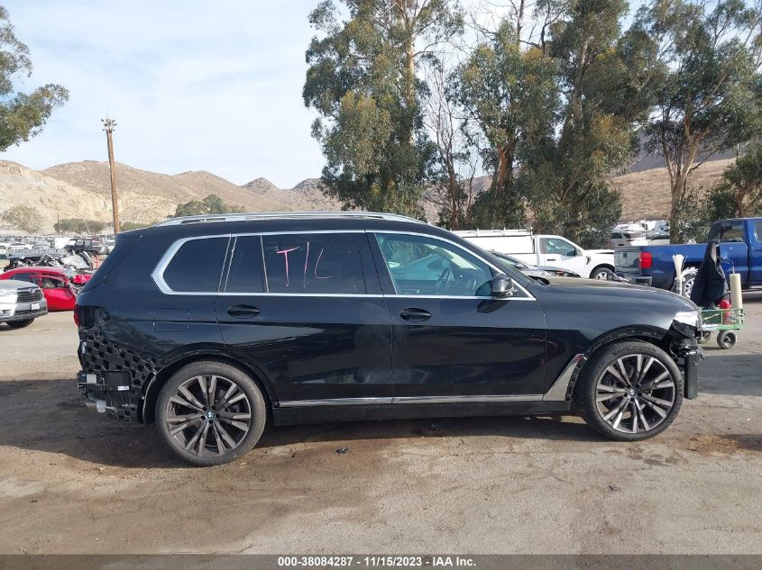 2022 BMW X7 XDRIVE40I 5UXCW2C03N9N07334