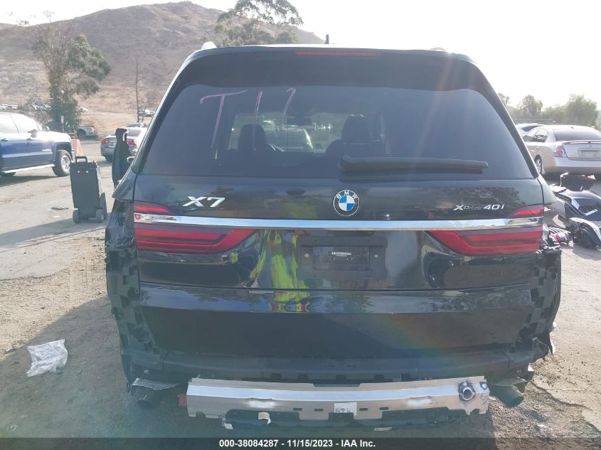 2022 BMW X7 XDRIVE40I 5UXCW2C03N9N07334