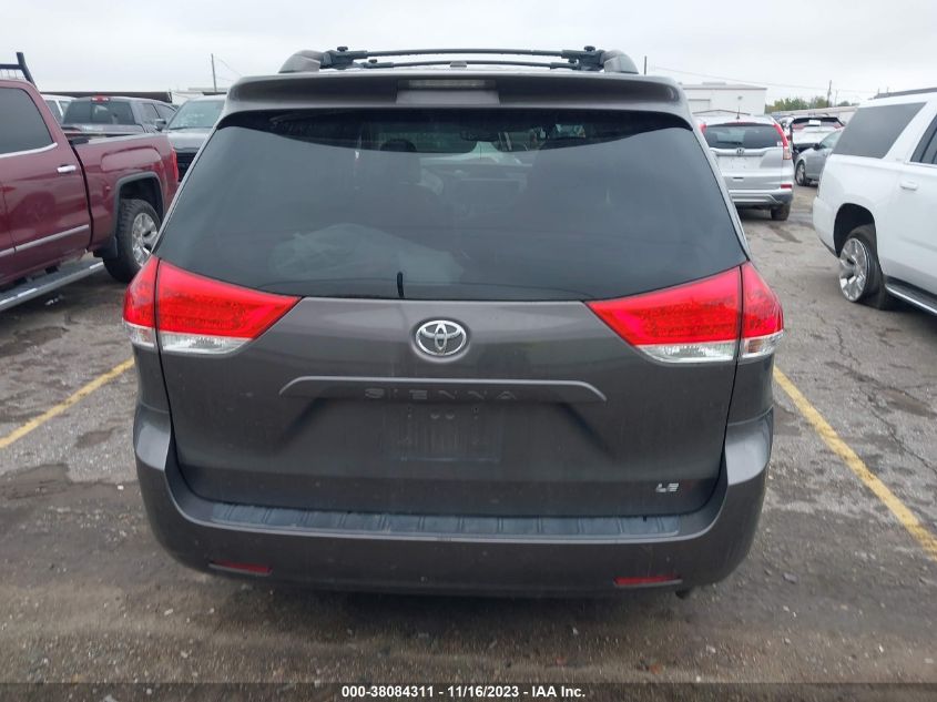 2014 TOYOTA SIENNA LE - 5TDKK3DCXES477712