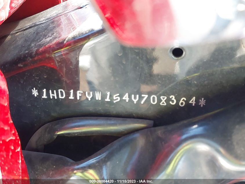 2004 HARLEY-DAVIDSON FLHRSI 1HD1FYW154Y708364