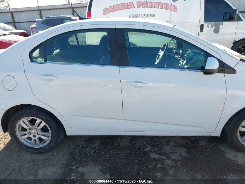 2014 CHEVROLET SONIC LT AUTO - 1G1JC5SH8E4201911