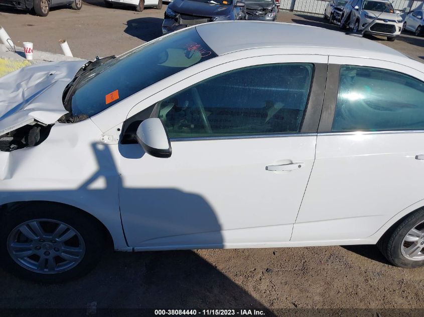 2014 CHEVROLET SONIC LT AUTO - 1G1JC5SH8E4201911