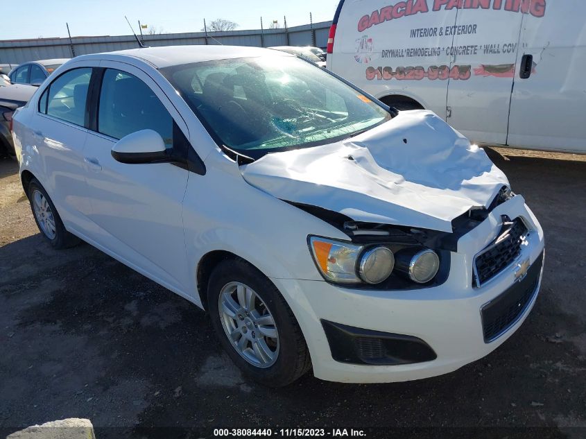 2014 CHEVROLET SONIC LT AUTO - 1G1JC5SH8E4201911