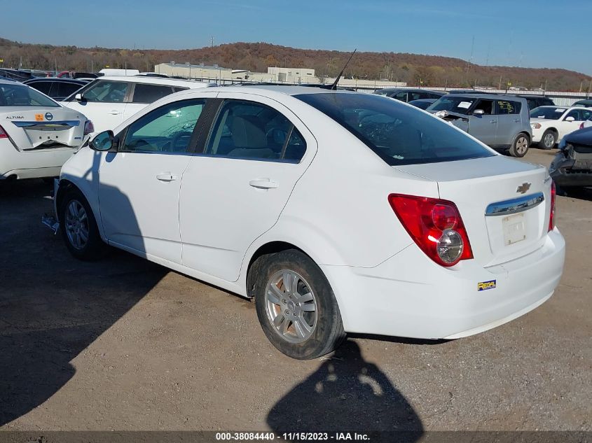 2014 CHEVROLET SONIC LT AUTO - 1G1JC5SH8E4201911