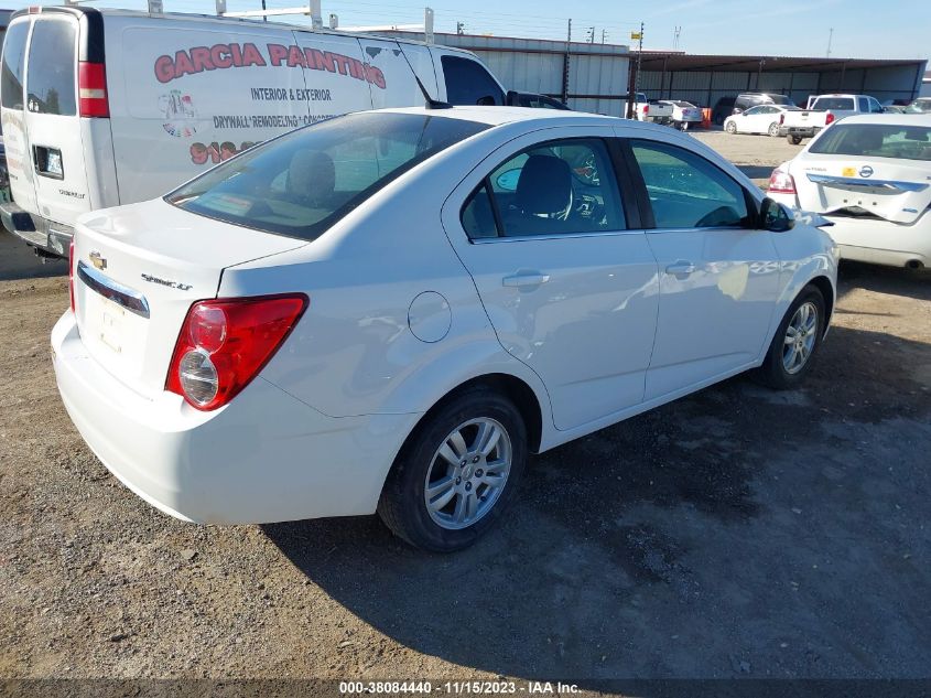 2014 CHEVROLET SONIC LT AUTO - 1G1JC5SH8E4201911