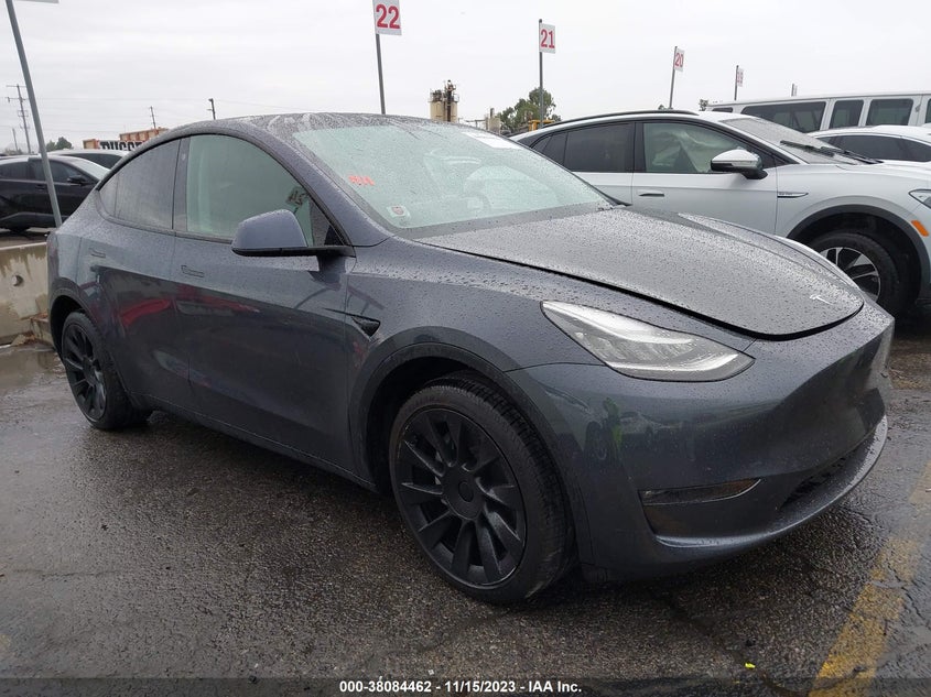 VIN 5YJYGDEE5MF140305 2021 TESLA MODEL Y