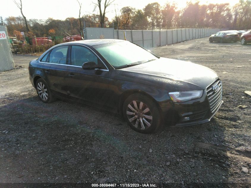 2013 AUDI A4 2.0T PREMIUM - WAUBFAFL1DA150050