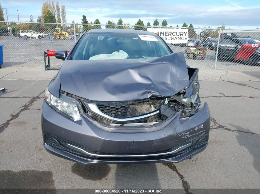 2015 HONDA CIVIC LX - 19XFB2F57FE701363