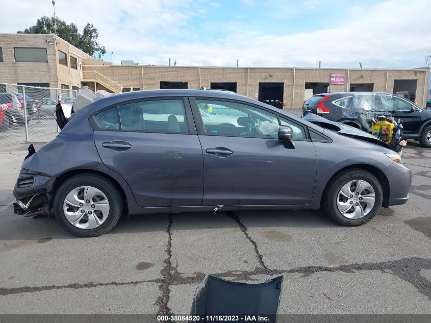 2015 HONDA CIVIC LX - 19XFB2F57FE701363