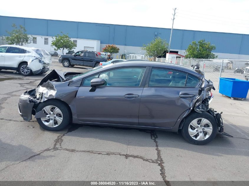 2015 HONDA CIVIC LX - 19XFB2F57FE701363