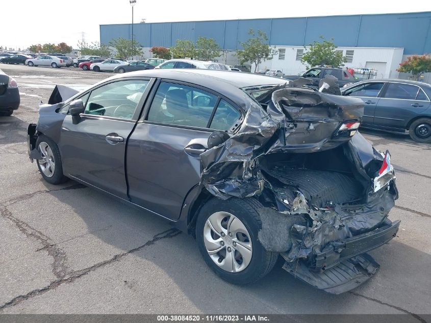 2015 HONDA CIVIC LX - 19XFB2F57FE701363
