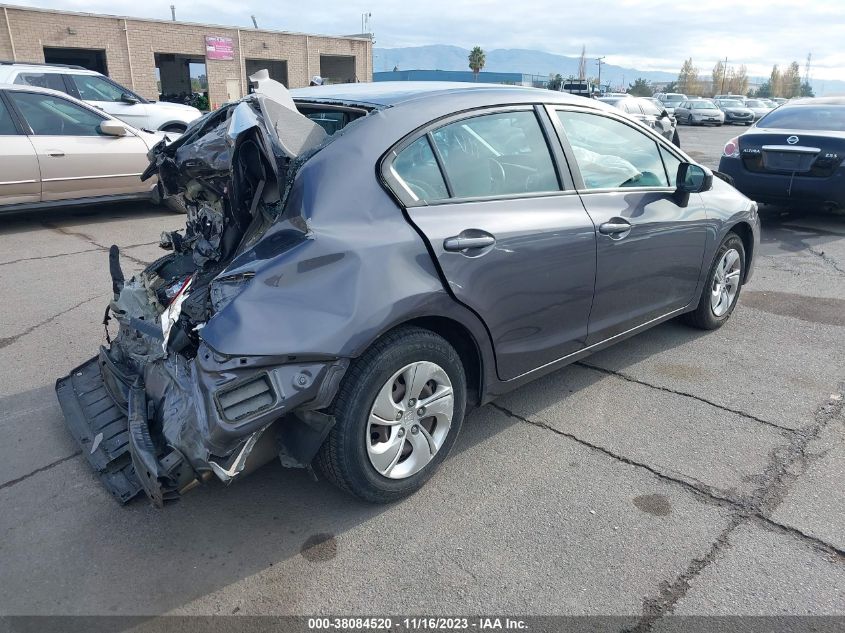 2015 HONDA CIVIC LX - 19XFB2F57FE701363