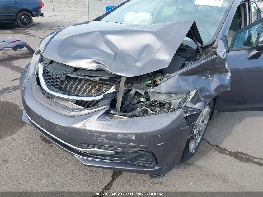 2015 HONDA CIVIC LX - 19XFB2F57FE701363