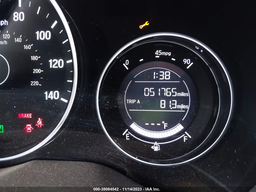 VIN 3CZRU5H12LM718523 2020 HONDA HR-V 2WD SPORT