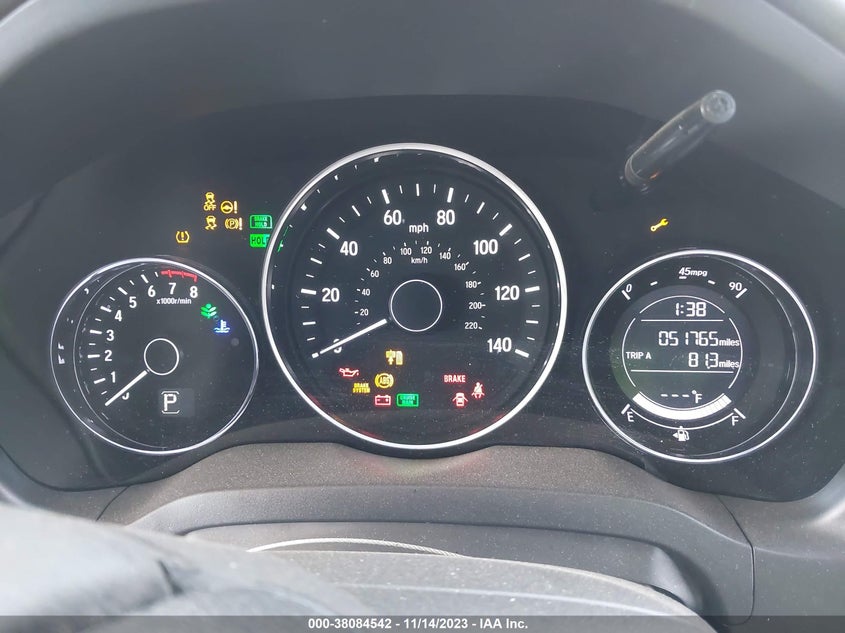 VIN 3CZRU5H12LM718523 2020 HONDA HR-V 2WD SPORT