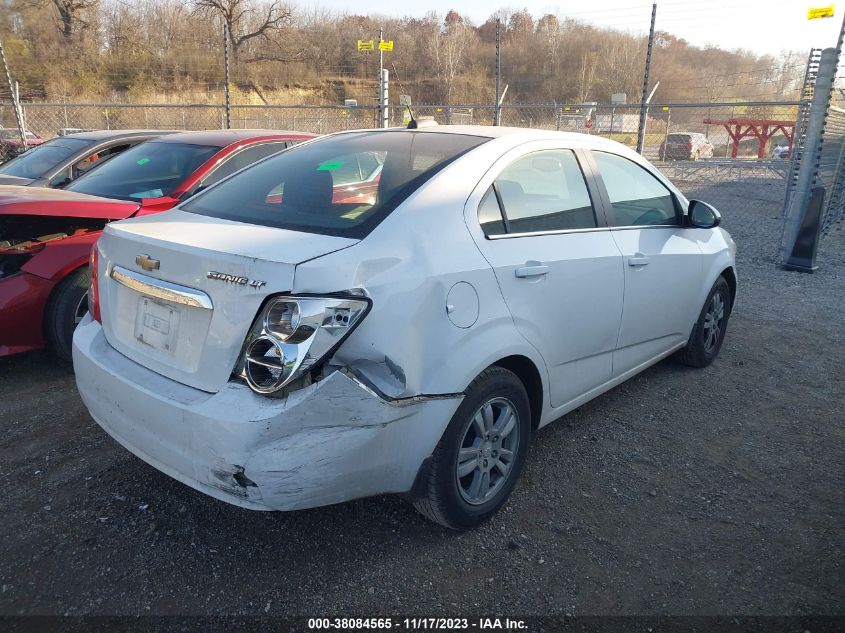 2015 CHEVROLET SONIC LT AUTO - 1G1JC5SH6F4130502