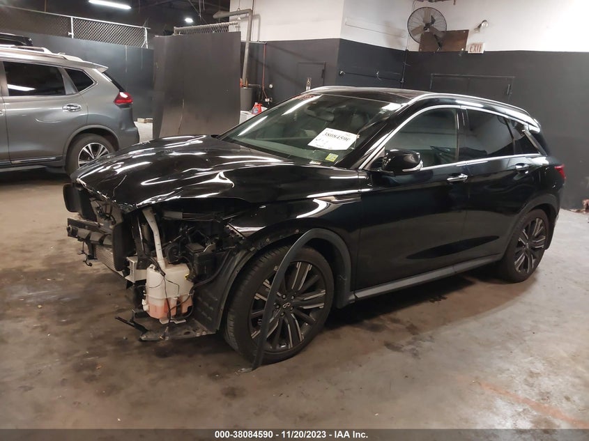 VIN 3PCAJ5BB9MF102336 2021 INFINITI QX50 LUXE AWD