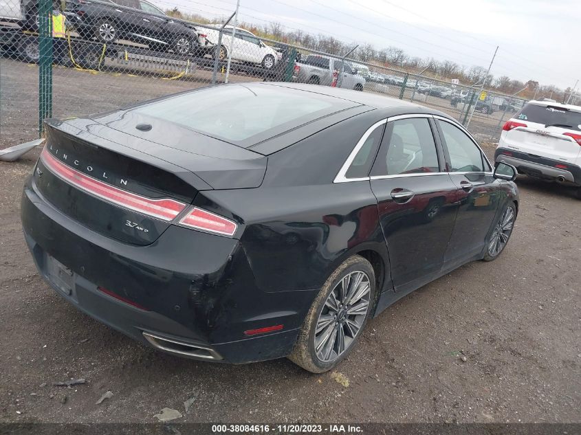 2016 LINCOLN MKZ BLACK LABEL - 3LN6L2NK1GR629442
