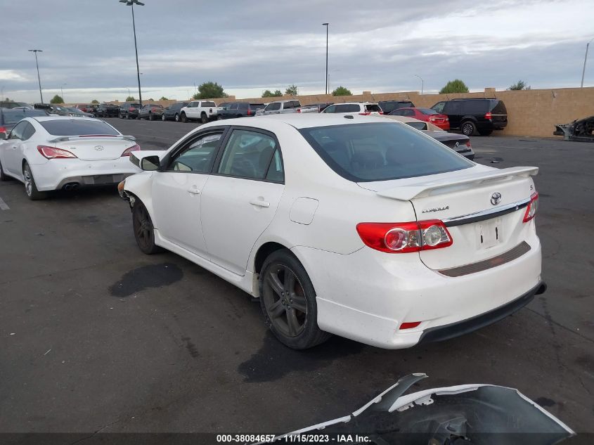 2013 TOYOTA COROLLA S - 5YFBU4EEXDP129884