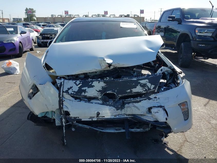2013 TOYOTA PRIUS THREE - JTDKN3DU9D5681342