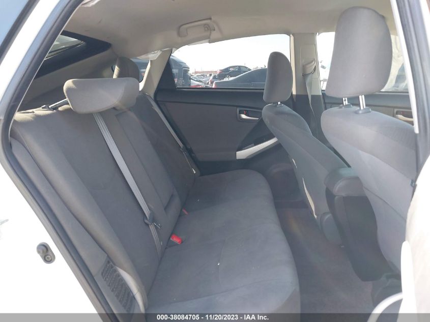 2013 TOYOTA PRIUS THREE - JTDKN3DU9D5681342