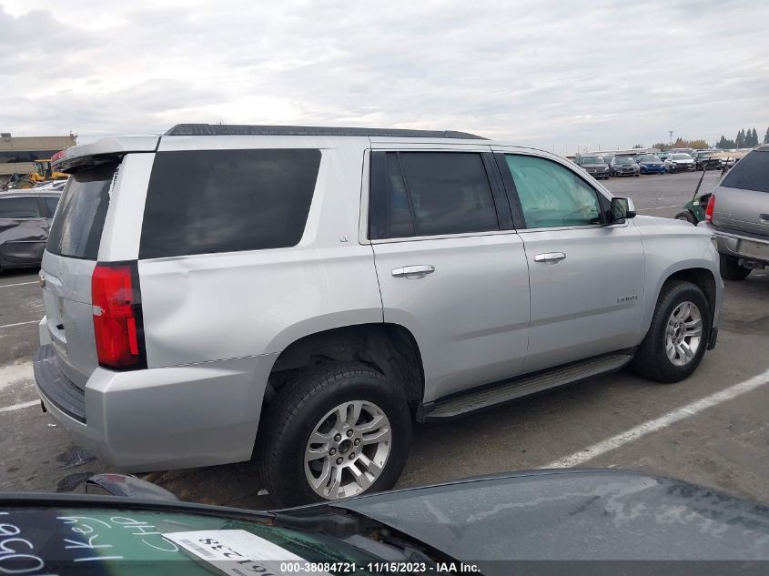 2015 CHEVROLET TAHOE C1500 LT - 1GNSCBKC0FR245444