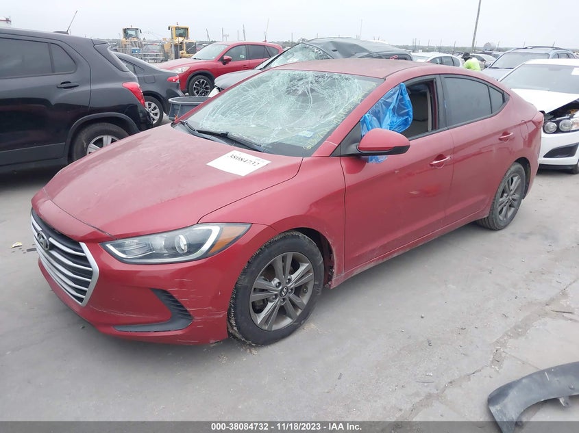 VIN 5NPD84LF2HH185944 2017 HYUNDAI ELANTRA SE
