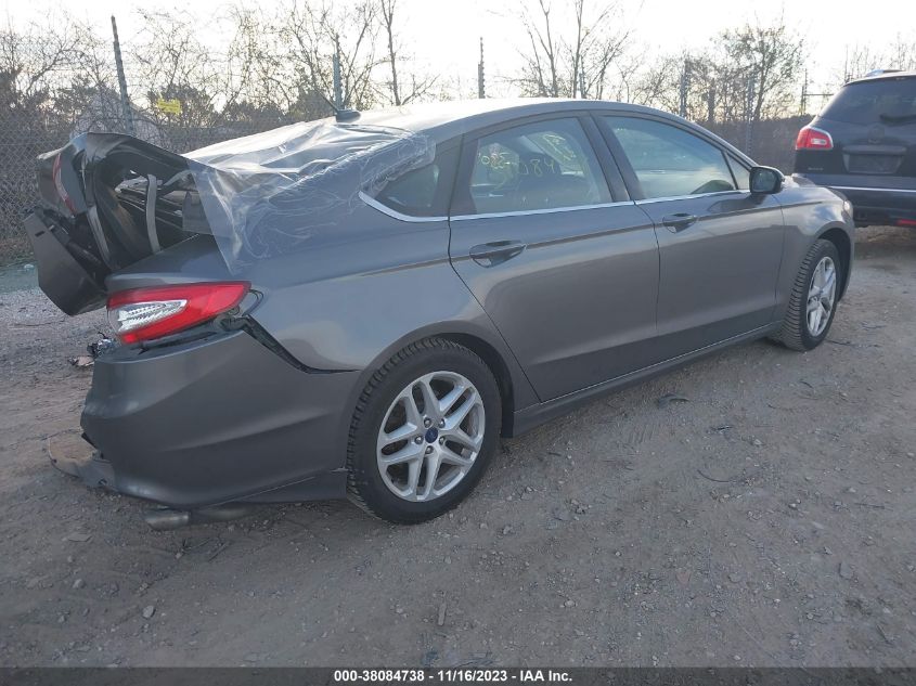 2014 FORD FUSION SE - 3FA6P0H72ER387641