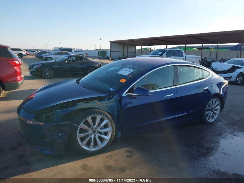 2018 TESLA MODEL 3 LONG RANGE/PERFORMANCE - 5YJ3E1EB4JF133989