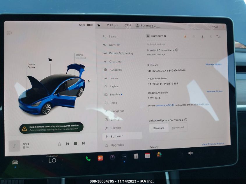 2018 TESLA MODEL 3 LONG RANGE/PERFORMANCE - 5YJ3E1EB4JF133989