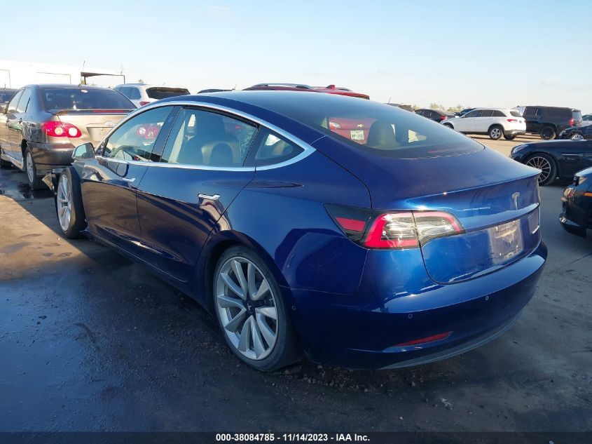 2018 TESLA MODEL 3 LONG RANGE/PERFORMANCE - 5YJ3E1EB4JF133989